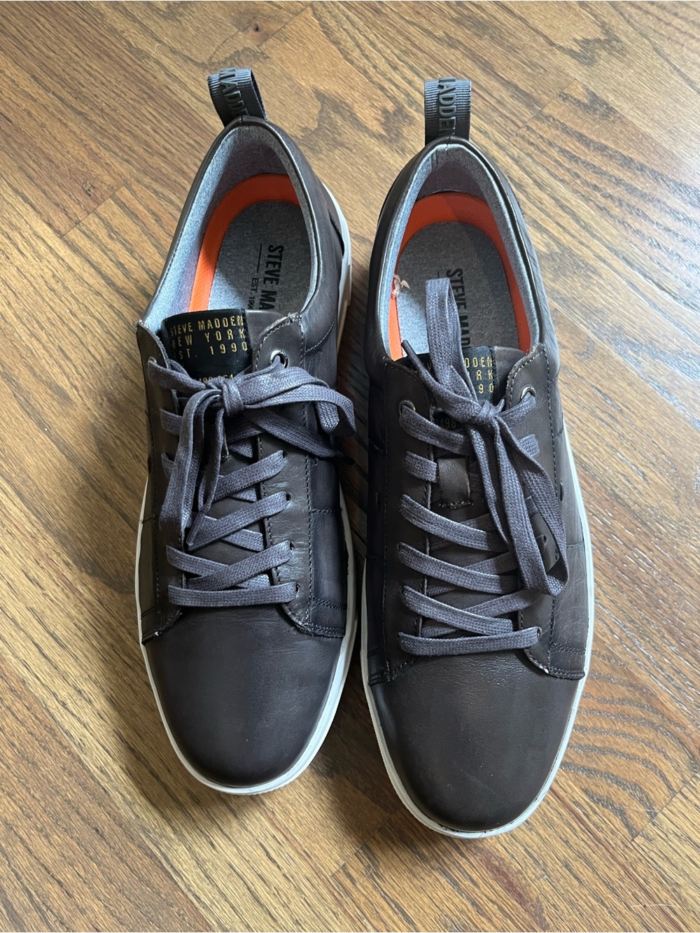 NWOT Steve Madden “Nick” Leather Sneakers/Shoe Sz 11.5